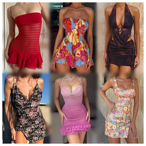 Bán buôn cho Nhà cung cấp Thương hiệu New Tops mix các loại ăn mặc số lượng lớn kiện phụ nữ quần áo sử dụng quần áo của phụ nữ quần áo Ăn mặc - Product Image 5