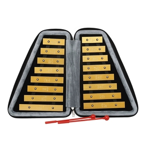 Instrument de percussion Orff, Xylophone à 16 tons, plaque en aluminium à double rangée pour l'éducation précoce et la pratique quotidienne - Product Image 3