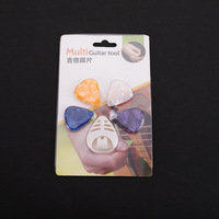 Best Selling Thin and Heavy Thickness Silk Printing Guitar Picks and Bass Stringed Instruments Parts & Accessories