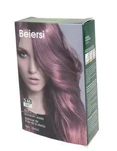 Fabrika fiyat saç boyası olmayan alerjik saç boyası saç rengi kremi boya 30ml
