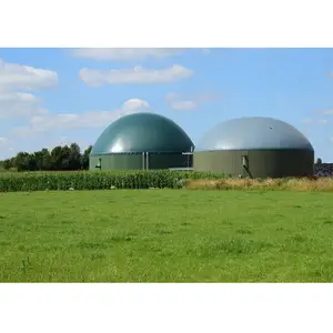 Двойной мембранный газовый держатель для Биогазового резервуара на биогазовой установке