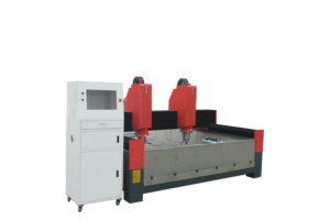 Máquina de grabado de granito de dos husillos Stone 1325 1530 2030 <span class=keywords><strong>Cnc</strong></span> <span class=keywords><strong>Router</strong></span> Machine para mármol 5.5KW - Product Image 2