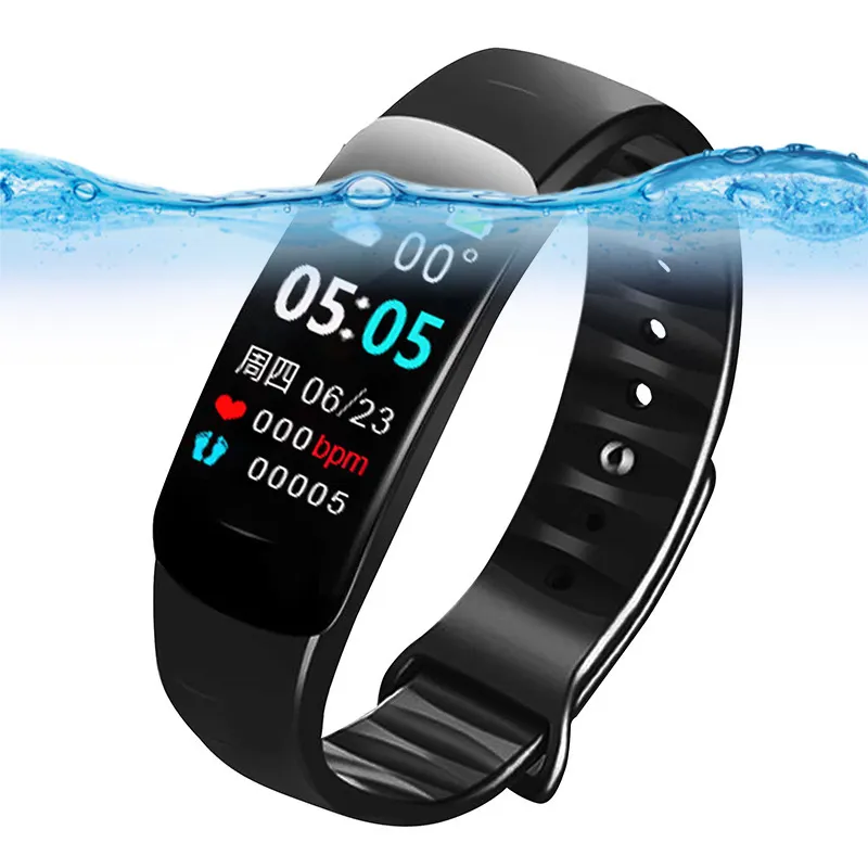 2022 Cheap smartwatch C1plus fitness tracker bracelet ip67 waterproof heart rate watch