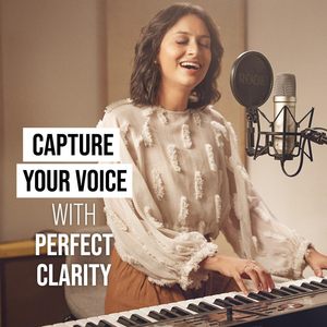 Micrófono de Condensador de Estudio de Diafragma Grande R DE NT1 de 5.ª Generación con Salidas XLR y USB, Soporte Antivibratorio y Filtro Antipop para Música - Product Image 4