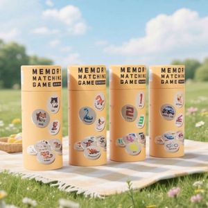 New Design Educational Toy for Preschool Toddlers Board Games Playing Matching Wooden <b>Memory</b> Game - Product Image 5