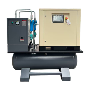 เครื่องอัดอากาศแบบสกรูโรตารี่ ZAKF Industrial PM VSD 3.7KW 5 แรงม้า พร้อมเครื่องอบแห้งในตัว 10 บาร์ 0.3 ลูกบาศก์เมตร/นาที 230 โวลต์ 50 เฮิรตซ์ เงียบ เหมาะสำหรับอู่ซ่อมรถยนต์ - Product Image 2