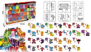 Jouet éducatif KSF <span class=keywords><strong>à</strong></span> succès pour la déformation des lettres <span class=keywords><strong>A</strong></span>-<span class=keywords><strong>Z</strong></span>, jeu d'apprentissage précoce en <span class=keywords><strong>anglais</strong></span> pour tout-petits - Product Image 6