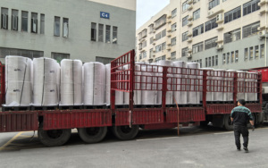 Nhà Máy Bán buôn Gương Bán Bóng tự dính không thấm nước nhãn giấy tráng giấy nghệ thuật biểu tượng tùy chỉnh Jumbo CuộN Sticker - Product Image 5