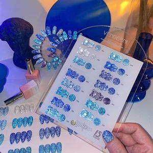 <span class=keywords><strong>Esmalte</strong></span> <span class=keywords><strong>de</strong></span> Gel UV Super Brillante con Destellos, <span class=keywords><strong>15</strong></span> Colores, Ecológico, No Tóxico, <span class=keywords><strong>de</strong></span> Larga Duración, <span class=keywords><strong>Esmalte</strong></span> <span class=keywords><strong>de</strong></span> Gel Reflectante con Purpurina para Uso en Salón - Product Image 1