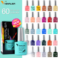 Vernis à ongles semi-permanent en gel UV Venalisa 7,5 ml pour manucure et nail art, cosmétiques, gel LED à retirer par trempage, vente en gros