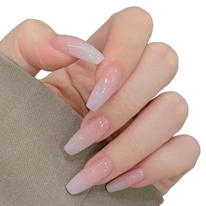 Unghie Finte Minimaliste Indossabili con Fiocchi e Disegni Cielo Stellato, Esaltano l'<span class=keywords><strong>Estetica</strong></span> delle Unghie Artificiali Puramente Artigianali - Product Image 5