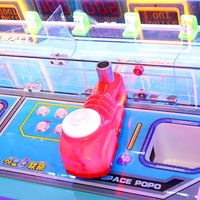 Machine de jeu d'arcade de tir de balles pour enfants, à monnayeur, garantie 1 an, en anglais, avec prix de récompense