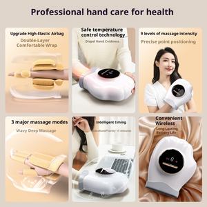 Masajeador de Manos Eléctrico Moderno de Alta Calidad, Alivio de la Fatiga, Compresa Caliente, Masaje de Presión con Ondas de Aire, Masaje de Articulaciones de Dedos, Musical para el Hogar - Product Image 6