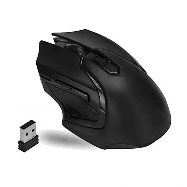 2.4G Wireless Optical Mouse 1600 DPI Mobile Cordless Gaming 3D Mouse LED USB Receiver for Portable Computer Laptop PC Desktop