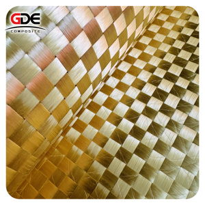 Échantillon d'<span class=keywords><strong>offre</strong></span> d'usine en <span class=keywords><strong>fibre</strong></span> d'aramide tissée en <span class=keywords><strong>fibre</strong></span> d'aramide jaune à armure toile avec le prix le plus bas - Product Image 4