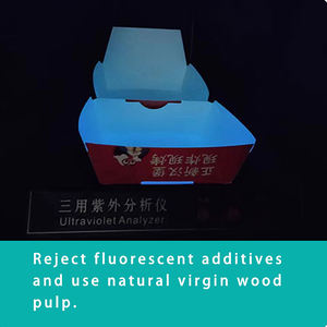 100% Food Grade Biodegradable Kraft Paper Hamburger <b>Box</b> Magnetic Closure Custom Logo Personalized UV Matt Lamination <b>Burger</b> - Product Image 4