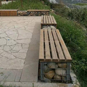 Grillage soudé en tôle métallique galvanisée pour gabion, <span class=keywords><strong>grille</strong></span> métallique robuste pour la construction de murs en pierre - Product Image 5