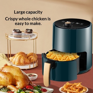 Friteuse à air chaud domestique 4L, friteuse électrique <span class=keywords><strong>sans</strong></span> <span class=keywords><strong>huile</strong></span> avec circulation d'air, <span class=keywords><strong>appareil</strong></span> à <span class=keywords><strong>frites</strong></span> <span class=keywords><strong>sans</strong></span> fumée - Product Image 3