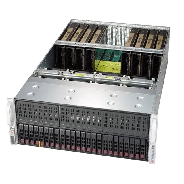 Nuevo SuperMicro 4029GP TRT2 diez tarjetas A100 GPU Deep Learning AI Training 4U Rack Server