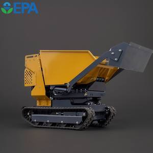 1200kgTon Mini Transporter Dumpers Hidráulico Tracked Dumper Vehicle Mine Crawler Dump Truck para la venta Ce Epa - Product Image 3