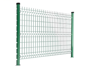 Système de clôture Peach Post - Grillage soudé 3D courbé avec poteaux auto-bloquants en forme de pêche pour la sécurité des jardins, parcs et villas - Product Image 1