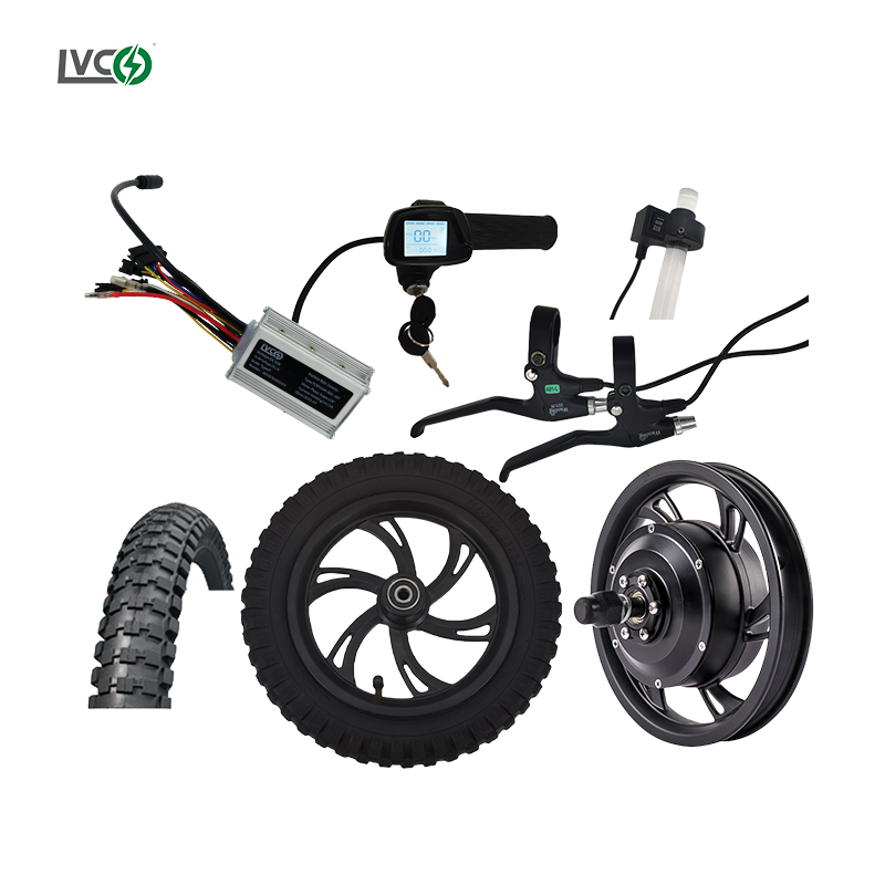 LVCO Alloy Kids Bike Conversion Kit - 6km/h Electric Bike