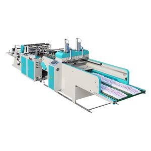 Máquina Automática de 2 Líneas para Fabricar Bolsas de Plástico Tipo Camiseta para Supermercados y Uso Doméstico - Product Image 1