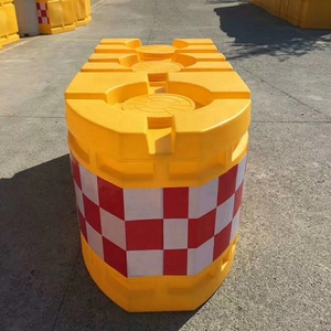 Autoroute allée <span class=keywords><strong>carrefour</strong></span> poste de péage plastique réfléchissant remplissage de l'eau coussin de sécurité routière barrière tambour Crash seaux - Product Image 2