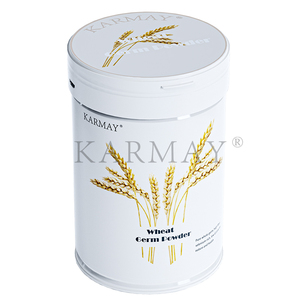 Emballage de poudre de germe de blé couvercle en plastique de 132mm pour boîte de conserve LOGO IML imprimé sur la cuillère supérieure à l'intérieur des produits de soins de santé - Product Image 2