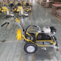 Machine de marquage routier à pulvérisation à froid Roadshine 5.5HP avec moteur 4L et pompes à diaphragme, la plus vendue, à faible coût d'entretien