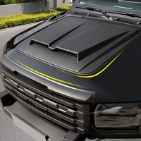 Pièces d'amélioration de voiture Accessoires Grille avant Jupes latérales Plaque de couverture de moteur Spoiler Kit de carrosserie pour Jetour T2 City Hunter