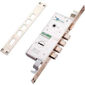 SERRURE DE PORTE BLINDÉE À DOUBLE CARTE ART. 72.140 MOTTURA E47 - Product Image 2