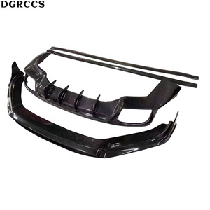 ชุดแต่งคาร์บอนไฟเบอร์สำหรับรถยนต์ Pamela Car 971 ประกอบด้วยลิ้นหน้า สเกิร์ตข้าง ลิ้นหลัง ดิฟฟิวเซอร์หลัง ครบชุด - Product Image 3