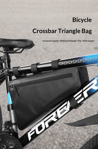 กระเป๋าใส่โครงจักรยานแบบพกพาขนาด 4 ลิตร น้ำหนักเบา กันน้ำ ทำจาก TPU พร้อมสายสะพายที่ถอดออกได้ สำหรับจักรยานเสือภูเขา/จักรยานกราเวล - Product Image 2