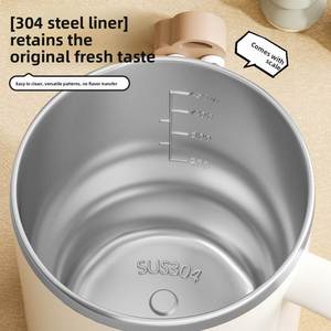 Japanese Style 304 Stainless Steel Double Wall Mug <b>Push</b> Lid Coffee Milk Cup Creative Water Cup for Gift - Product Image 1