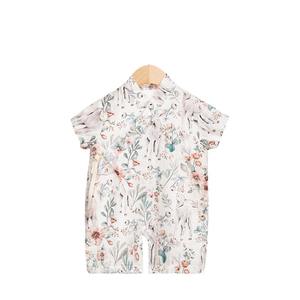 도매용 맞춤형 아기 대나무 섬유 의류 여름 꽃무늬 2T 미스터리 박스 및 아동복 공급업체 - Product Image 5