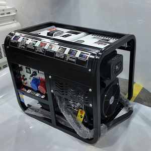 Générateur diesel à châssis ouvert 11000, puissance maximale 10 kW, monophasé/triphasé, démarrage électrique avec roues - Product Image 5