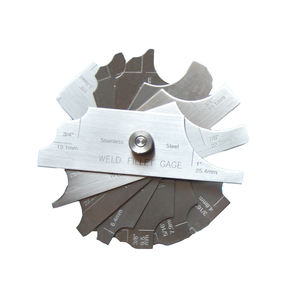 MG-11 स्टेनलेस स्टील 7 टुकड़ा सेट वेल्डिंग फिल्टर निरीक्षण गेज - Product Image 2