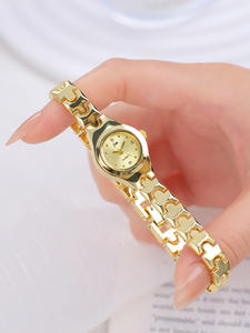 Reloj de Pulsera de Cuarzo Clásico para Mujer, Minimalista, con Esfera Pequeña, Temperamento Discreto, Regalo de Navidad - Product Image 3