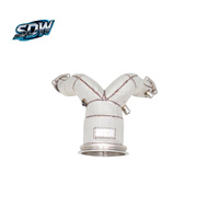 Système d'échappement Catback en alliage de titane poli miroir pour Audi A5 A7 RS6 RS7 SQ5, avec commande à distance, production directe usine