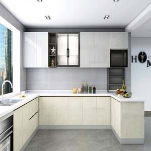 Juego de Muebles de Cocina Modernos de Diseño DIY, en Paquete Plano - Product Image 3