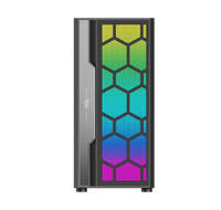 SAMA vente en gros boîtier pour PC de jeu de bureau tour moyenne armoire ARGB bande fantastique étui ATX