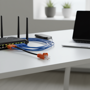 Couvercle de connecteur pour prise RJ45 de 6,2 mm, orange - Product Image 3
