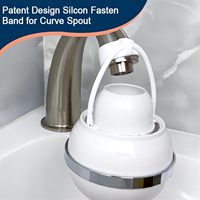 Filtre à eau pour robinet de baignoire et de douche, adoucisseur d'eau dure, élimine les contaminants, le chlore/le fluorure, améliore la peau/les cheveux/les ongles, douche