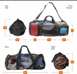 Sac de sport pliable en maille pour équipement de plongée et de plage, grand format, modèle 2026, vente chaude - Product Image 3