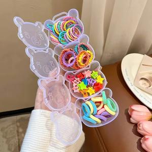 Caja de Regalo con Accesorios para el Cabello para Niñas, Pinza con Flores, Banda Elástica - Product Image 3