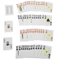 Boîte double JUMBO INDEX écologique personnalisée avec code-barres pour cartes à jouer, 100 % plastique, pour tournoi, CMYK, accepte la personnalisation – Meilleures ventes