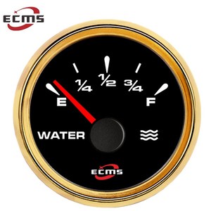 New 52mm Liquid Water Tank <strong>Level</strong> <strong>Gauge</strong> Meter with Eight Color Backlight 12/<strong>24V</strong> ECMS Brand 316L Bezel 2-Year Warranty - Product Image 3