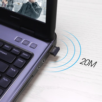USB para adaptador Bluetooth 5,0 nuevo receptor de Audio inalámbrico para ordenador PC portátil Blue Tooth 5,0 tarjeta de red de Audio