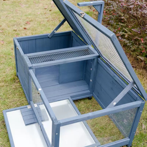 Vivarium en bois massif et verre, écologique, léger, pour tortues, lézards, hamsters, boîte de reproduction pour animaux d'escalade, intérieur/extérieur - Product Image 4